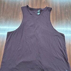 Victorias Secret Victoria‎ Sport Burgundy Tank Top W/ Open Tie Back Size XL